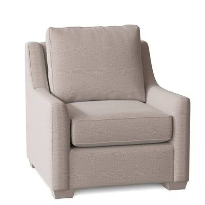 Swifton 33x22 Wide Armchair Birch Lane Body Fabric: Elle Linen