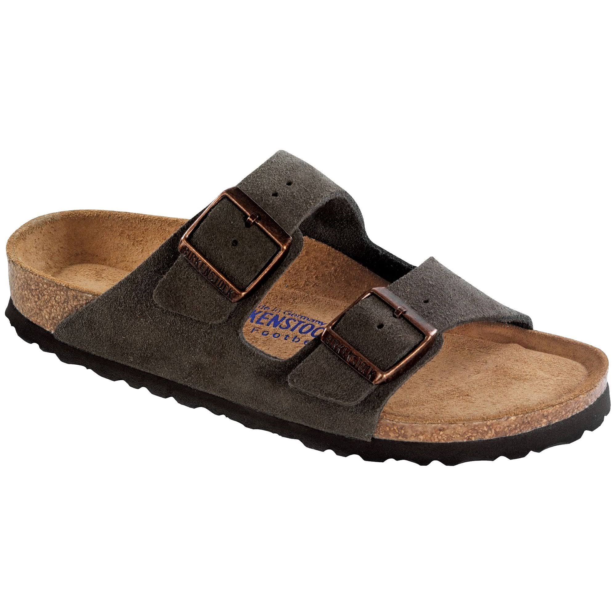 Birkenstock Arizona (41 Narrow Mocha Suede)