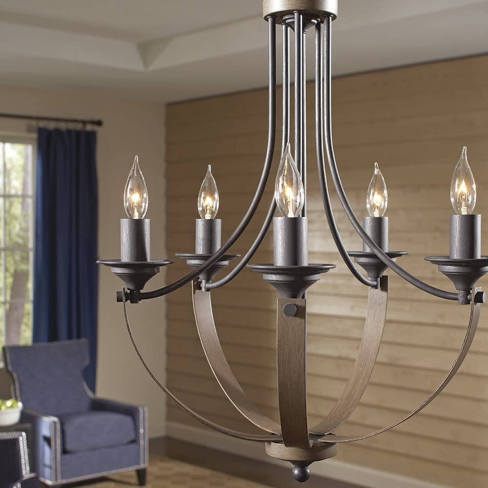 Camilla 9 - Light Candle Style Empire Chandelier