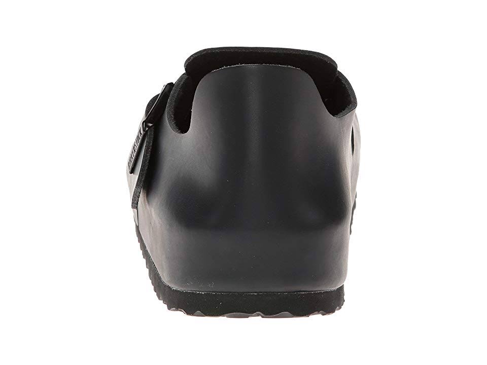 Birkenstock London Soft Footbed Hunter Black Leather / 37 / Regular