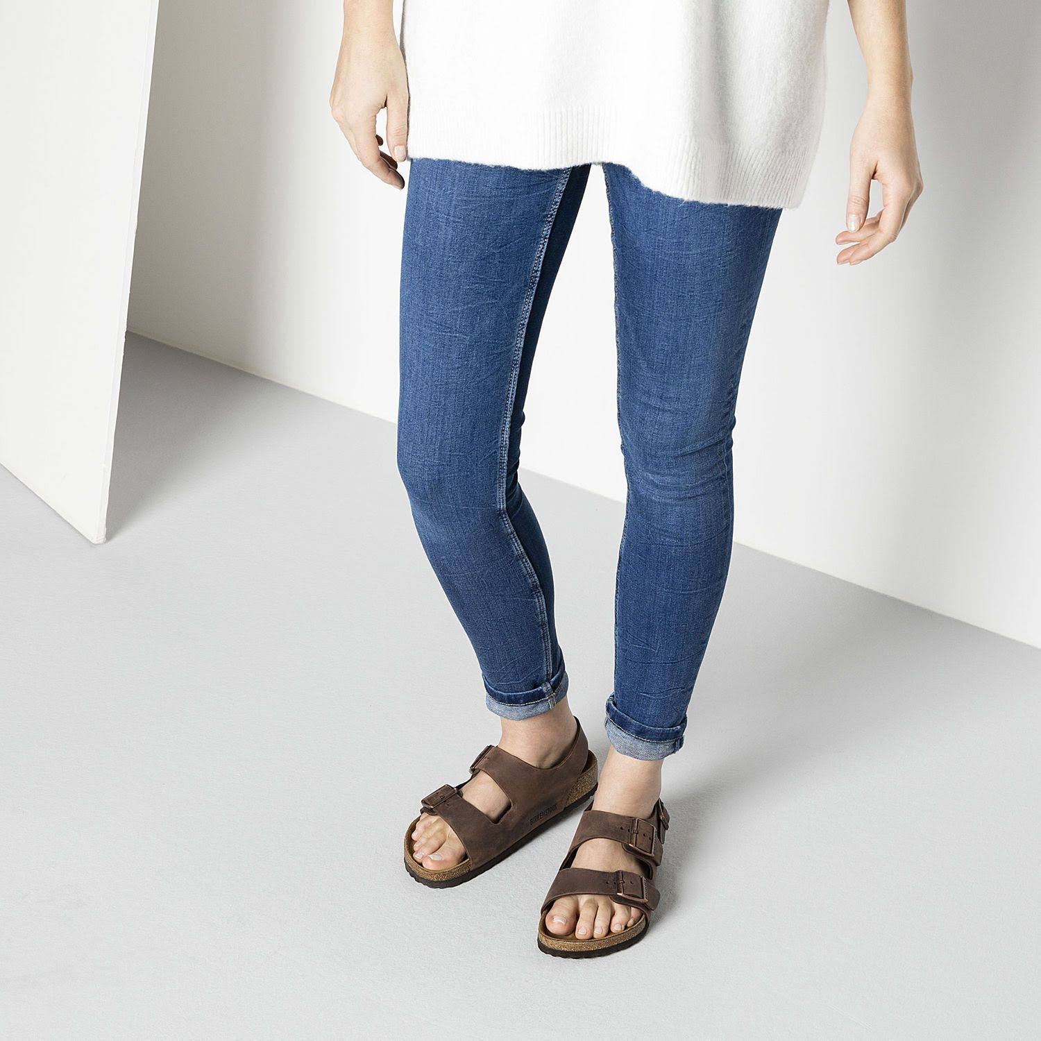 Birkenstock Milano Sandal - 46 - Habana Oiled Leather