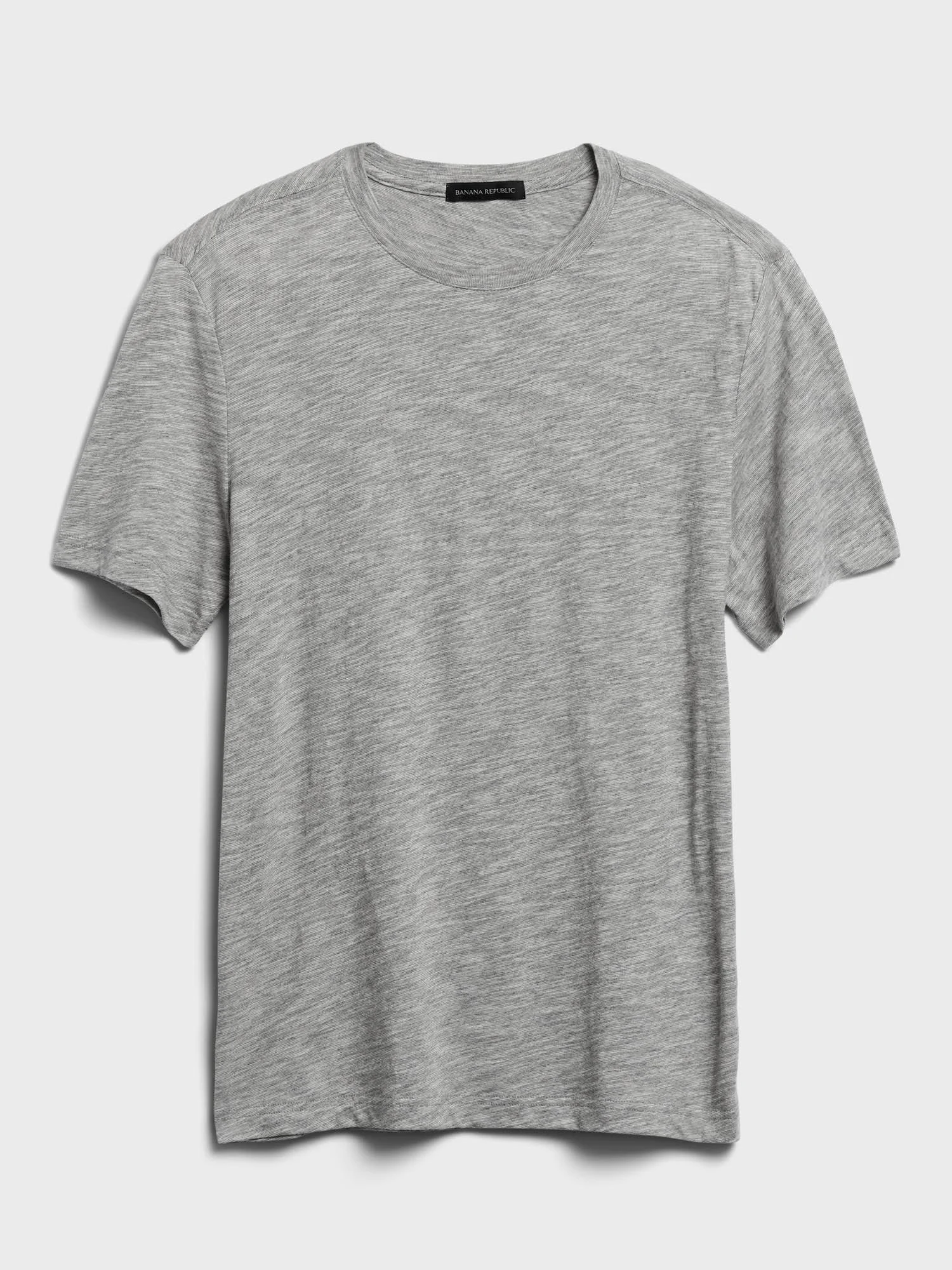 Banana Republic Men's Organic Soft Wash Crew-Neck T-Shirt Gray Lace Size XXL