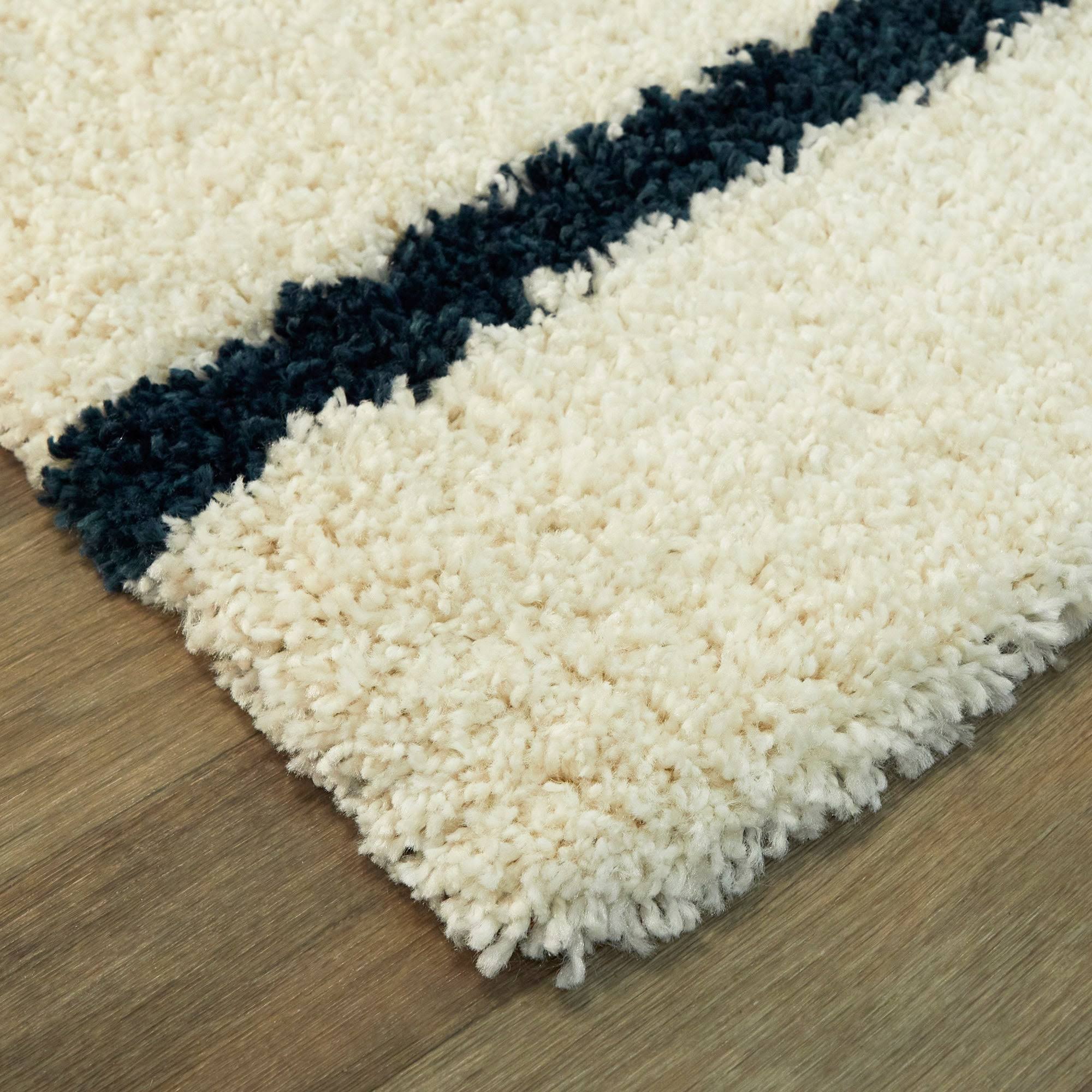 BALTA Chase Cream 8 ft. x 10 ft. Contemporary Shag Area Rug, Ivory