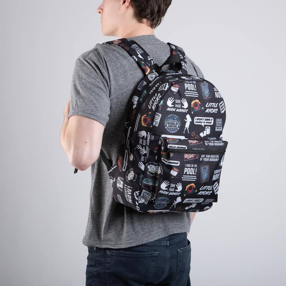 Seinfield All Over Print Sublimated Backpack