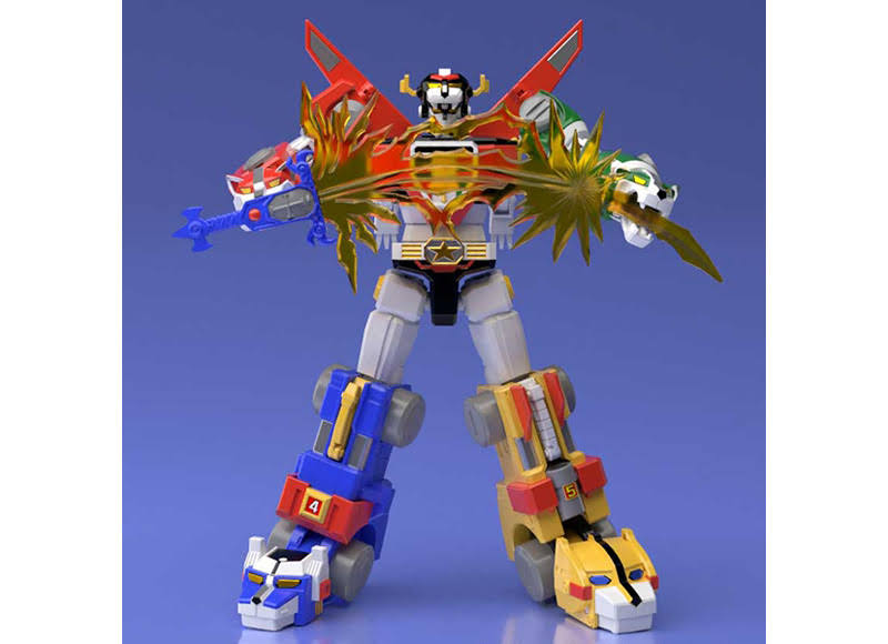 Voltron 2018 SDCC Exclusive Set Bandai Super Mini Pla Model Kit