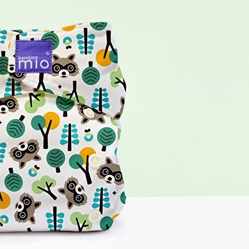 Bambino Mio Miosolo All-in-One Cloth Diaper Raccoon Retreat