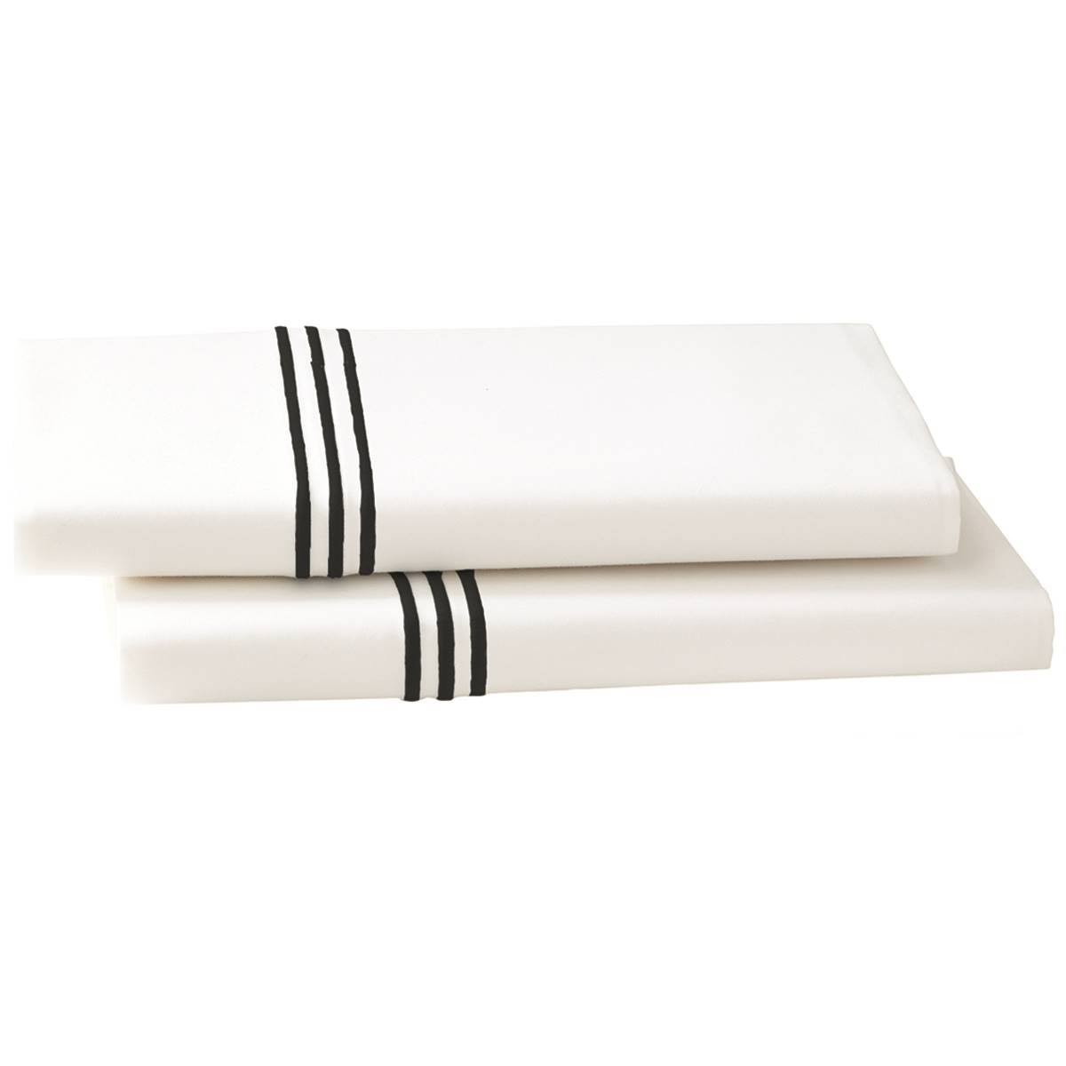 Kassatex Strada Bedding Collection Queen Pillowcase Set Blue