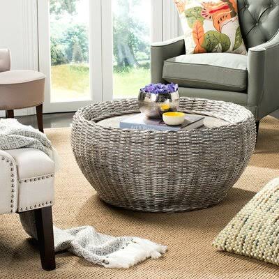Birch Lane Deberry Solid Wood Coffee Table Color: Summer Gray