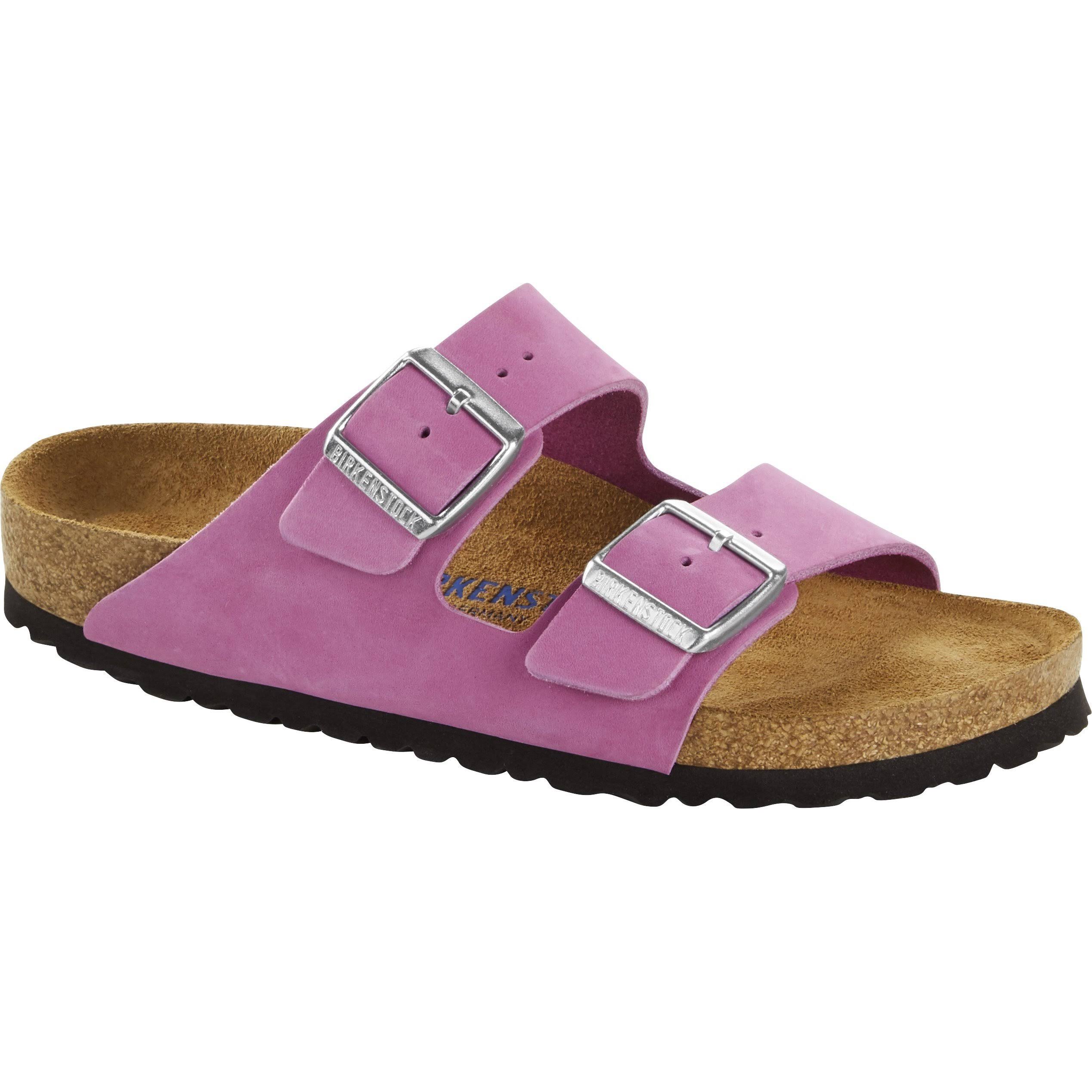Birkenstock Women's Arizona Soft Footbed Purple Orchid Nubuck