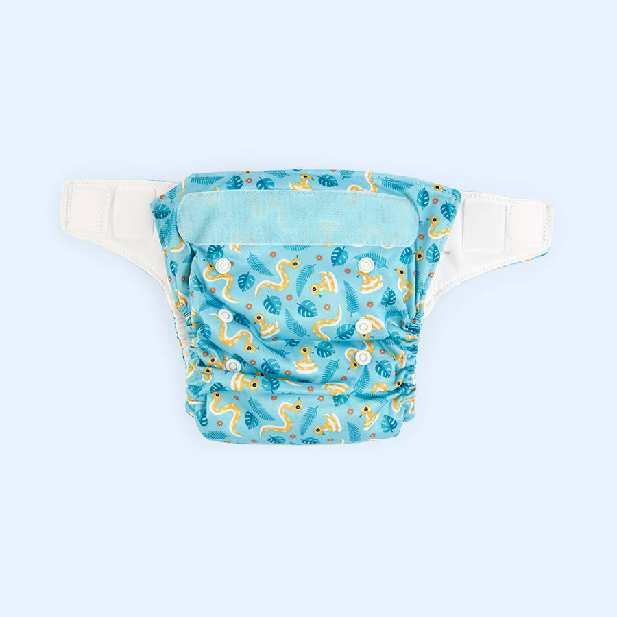 Bambino Mio Miosolo All-in-One Cloth Diaper Jungle Snake