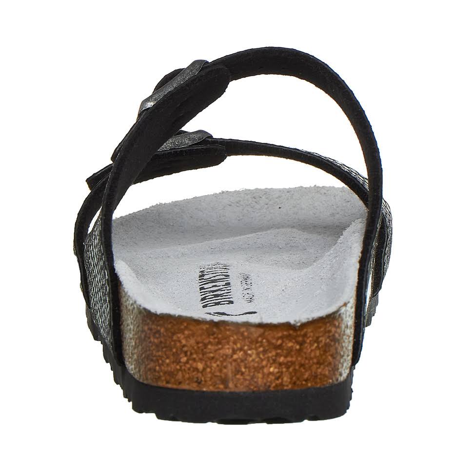 Birkenstock W Sydney MF - Python Black - US 8 - Women