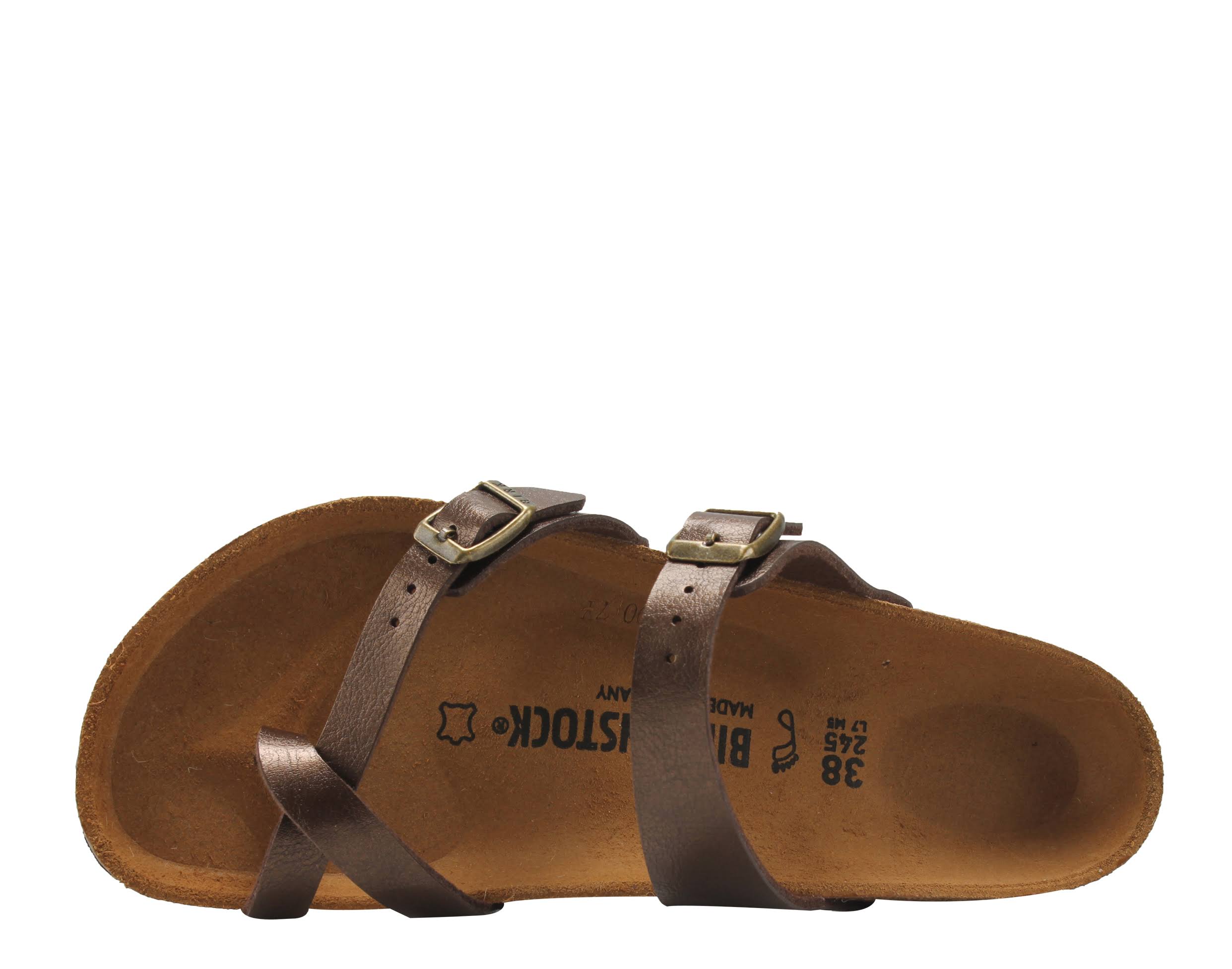 Birkenstock Women's Mayari Sandal- Brown, Graceful Toffee / 40
