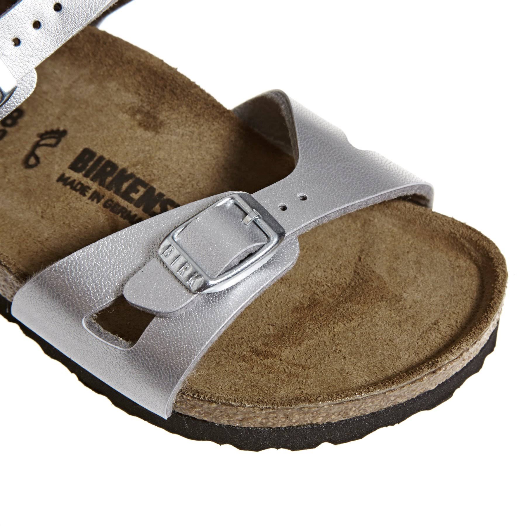 Birkenstock Sandals Rio, 0731481 - Silver - 11.5