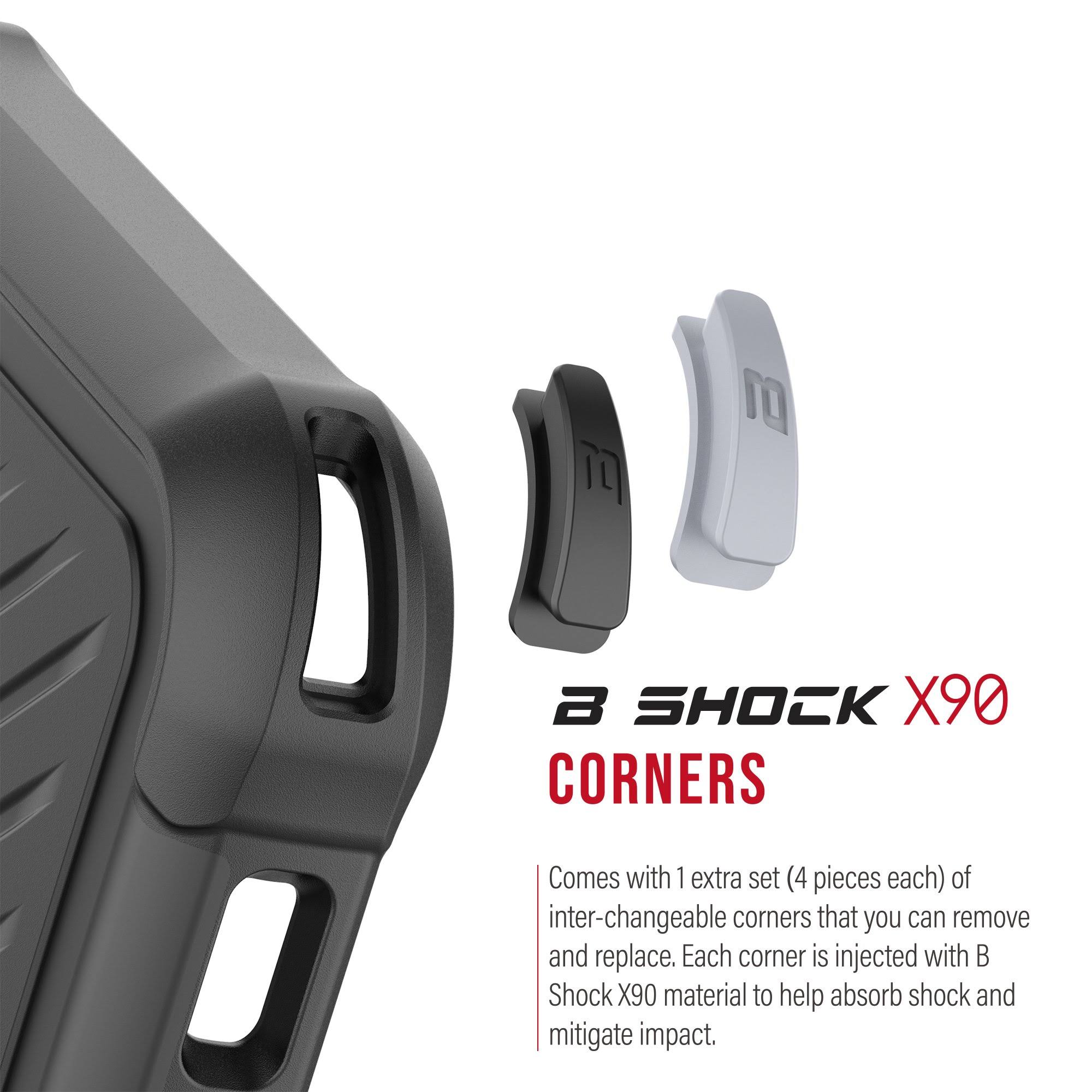 Ballistic Tough Jacket Maxx Series Holster Case for iPhone 11 Pro 5.8 Black
