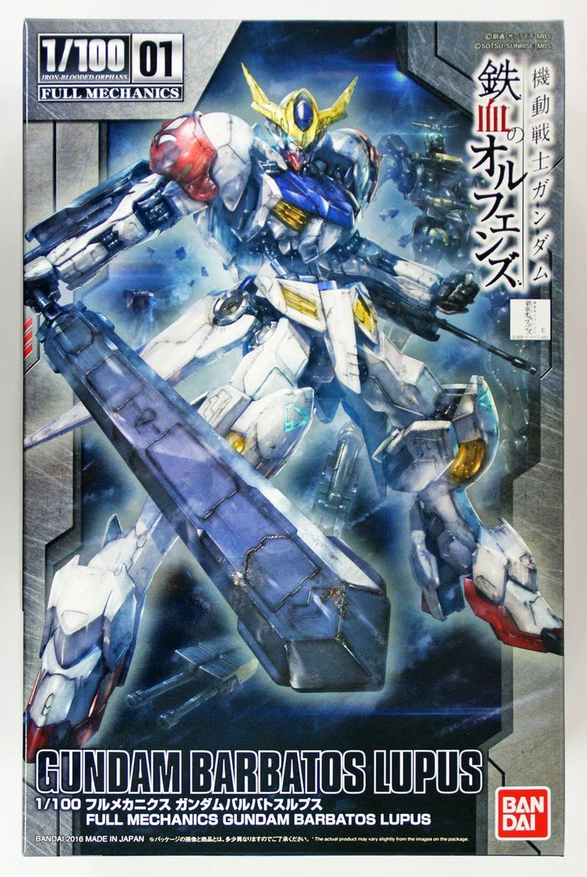 Bandai BAS5056825 1/100 Full Mechanics Gundam Barbatos Lupus