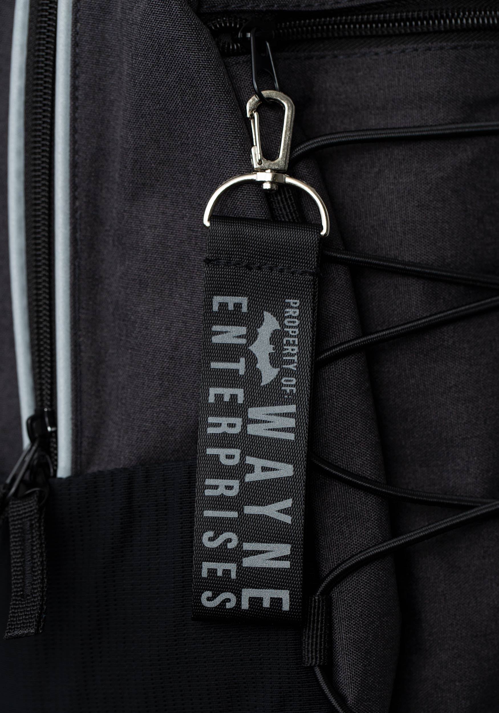 Batman Symbol with Bungees Backpack Black