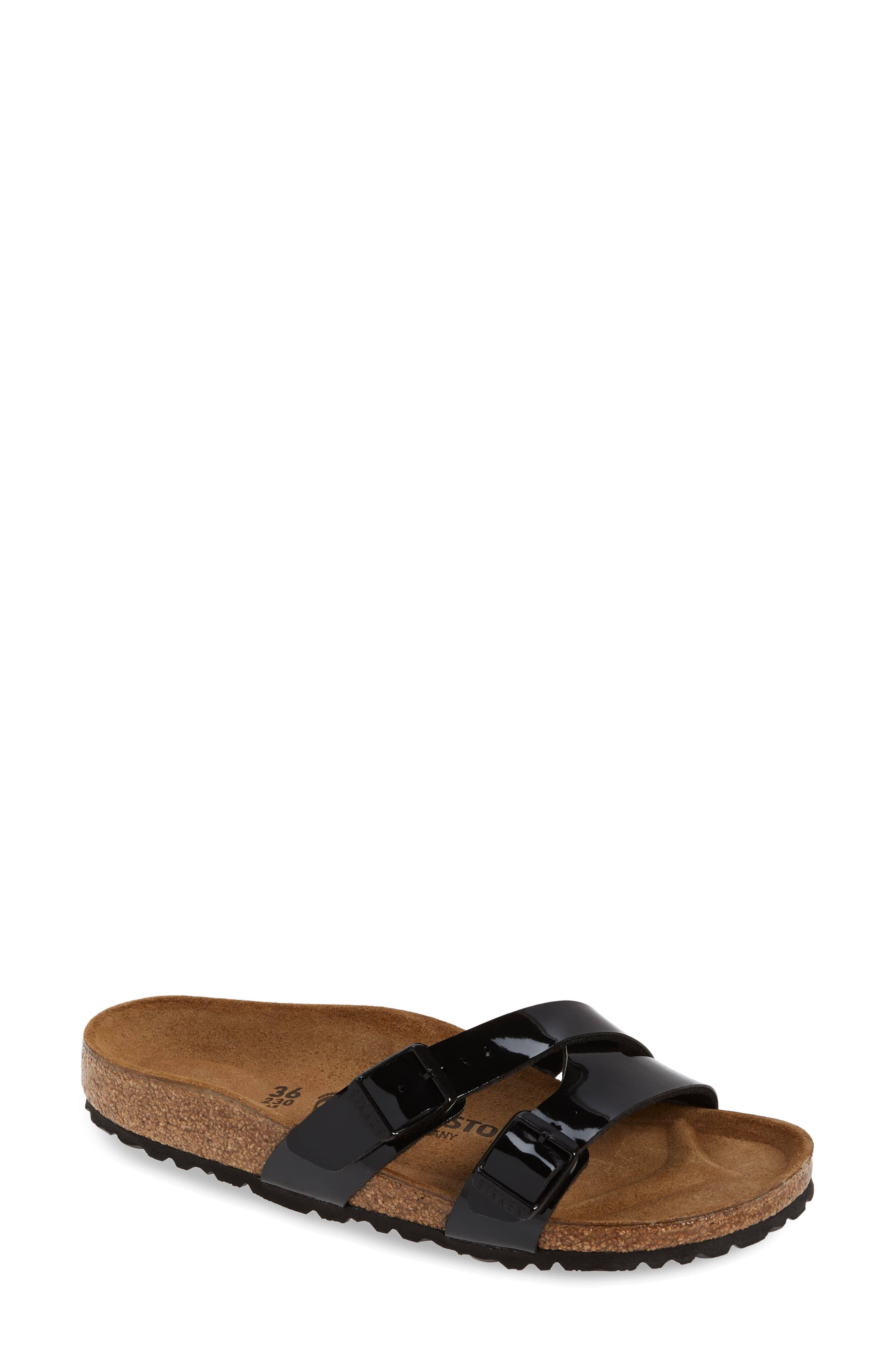 Birkenstock Women's Yao Birko-Flor Patent Black