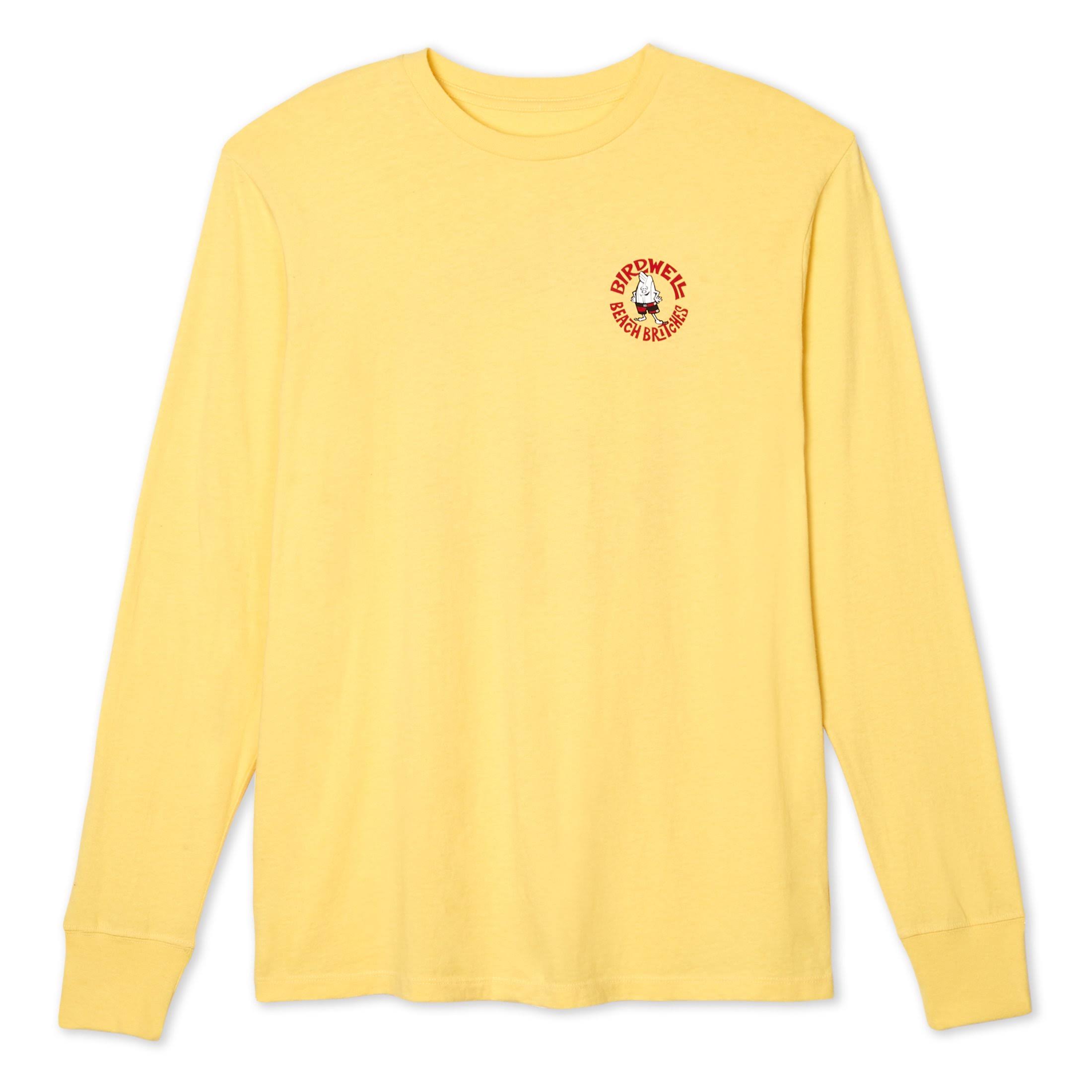 Birdie Circle Long Sleeve T-Shirt - Antique Yellow | Birdwell Beach Britches XXXL / Antique Yellow