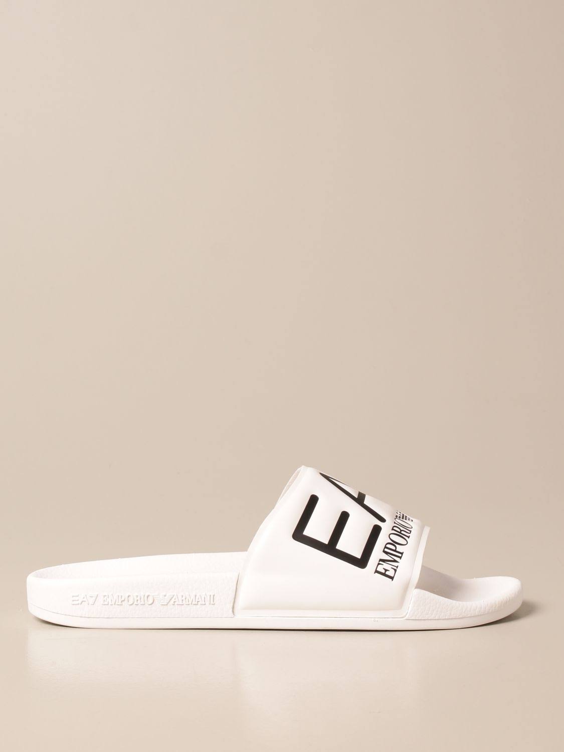 EA7 Rubber Sandal with Logo