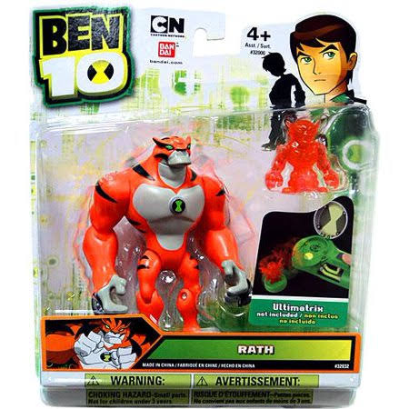 Ben 10 Alien Rath Minifigure, 4x22