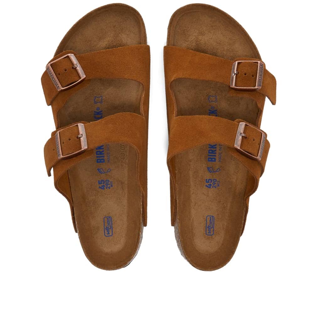 Birkenstock Arizona Soft Footbed Suede Leather Mink