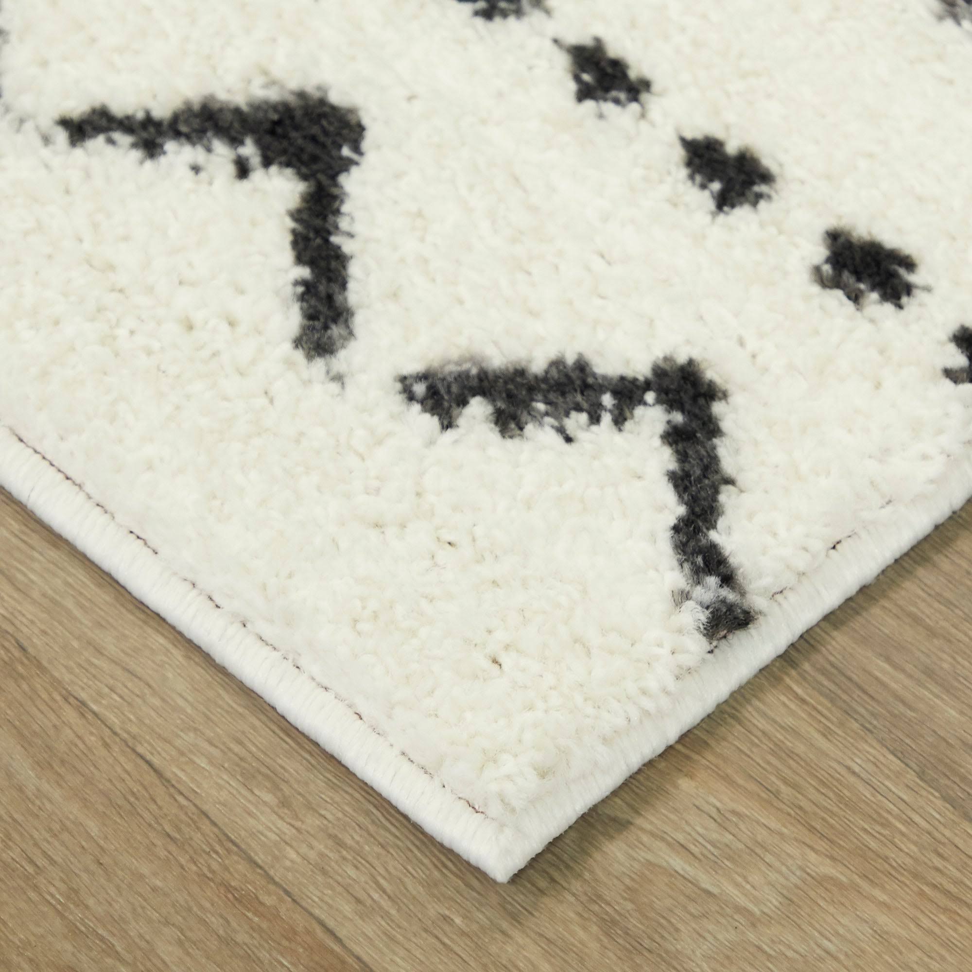 Balta Adebayo Cream 8 ft. x 10 ft. Moroccan Area Rug, Ivory