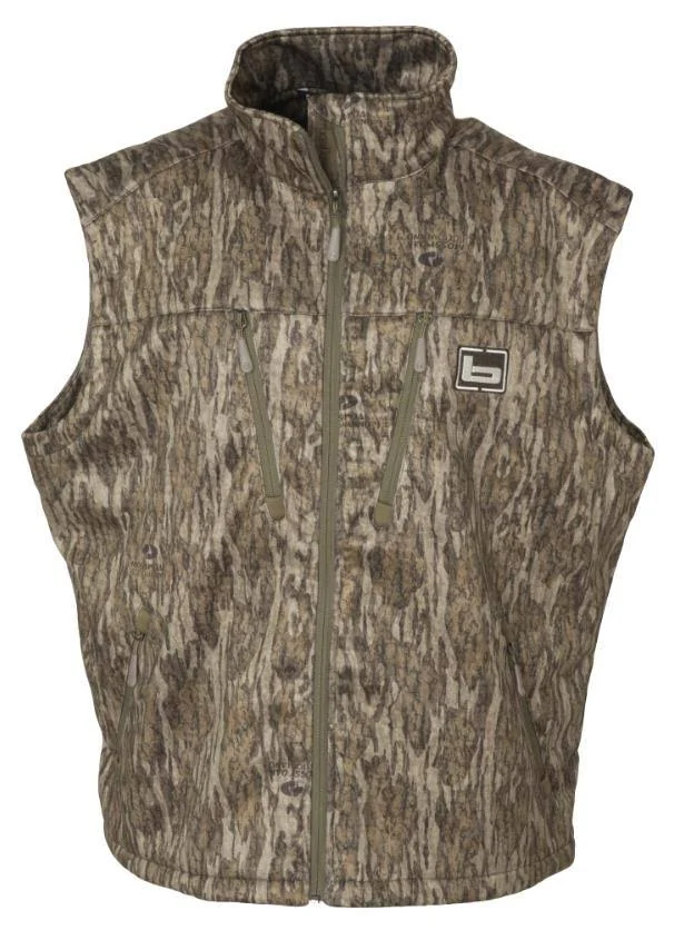 Banded Gear Mid Layer Fleece Camo Vest, Men's, Size: Small, Bottomland