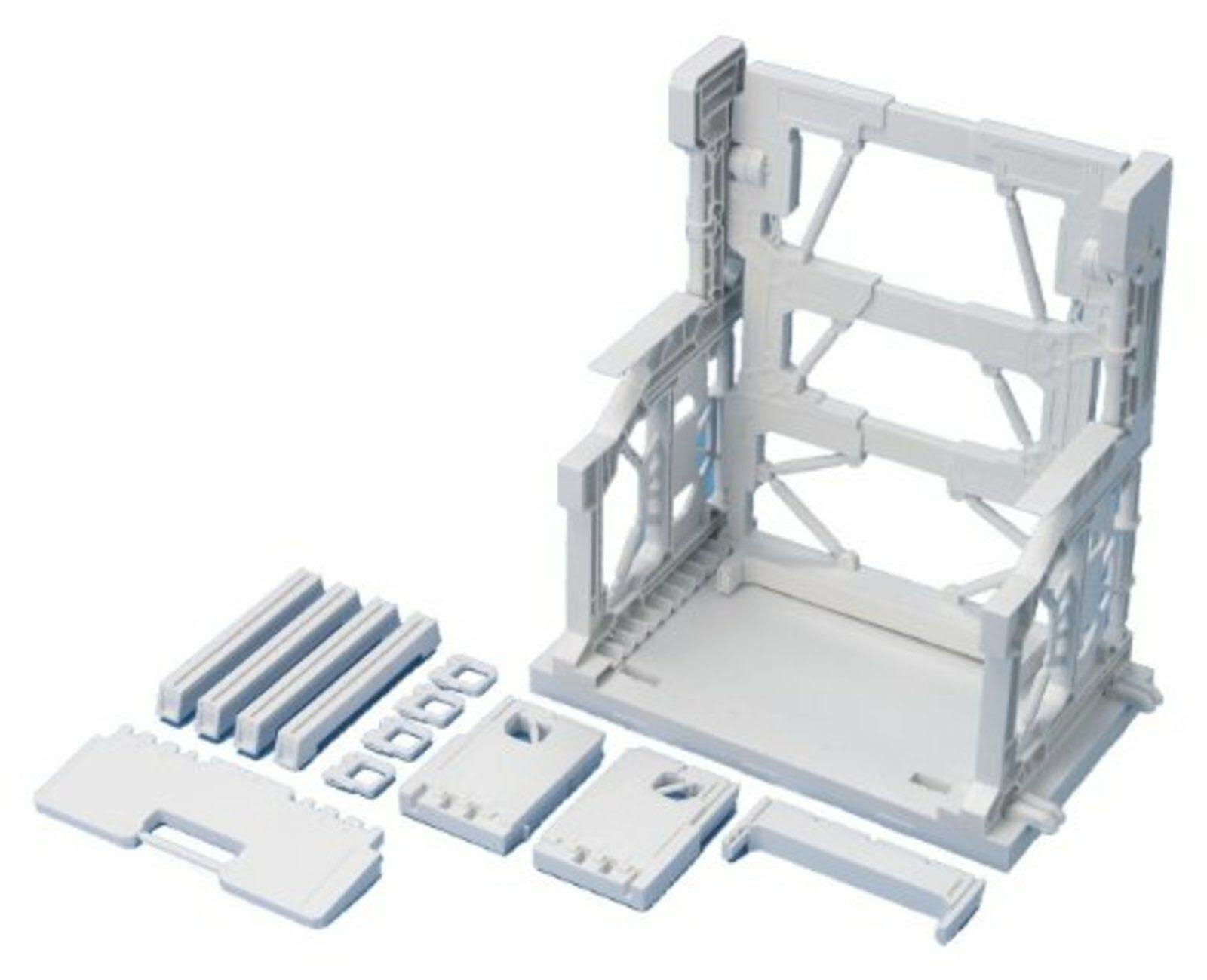 Bandai Builders Parts 1/144 System Base 001 White Model Kit