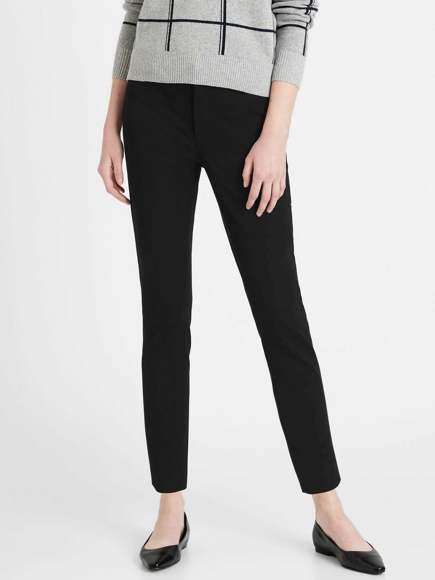 Banana Republic Women's Mid-Rise Skinny Sloan Pant Black Size 2 Regular