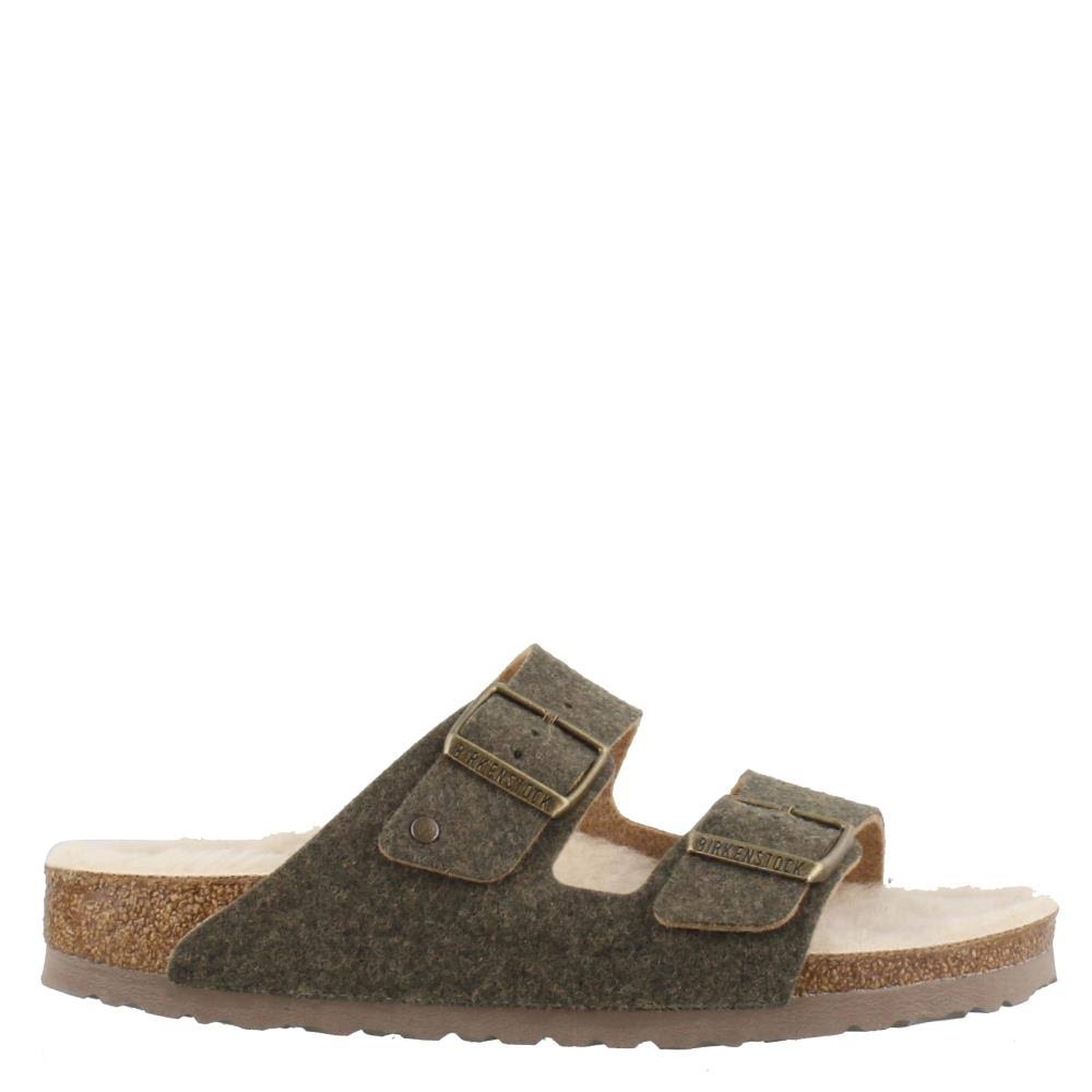 Birkenstock Arizona Happy Lamb Khaki Wool 41 N