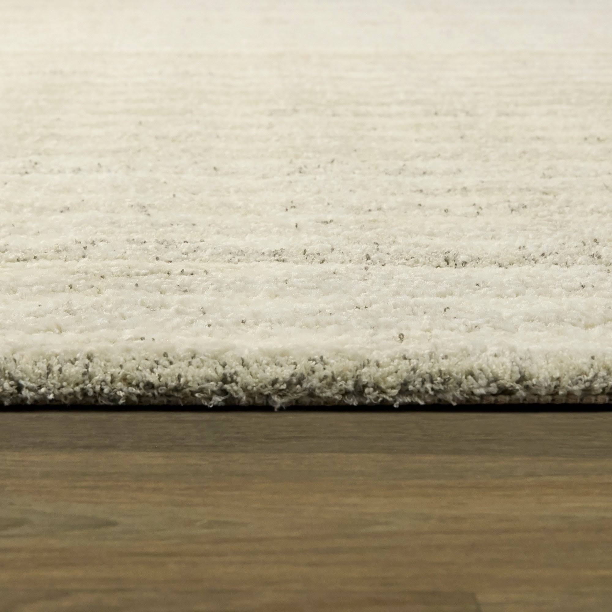 BALTA Sawyer Light Grey 8 ft. x 10 ft. Geometric Shag Area Rug