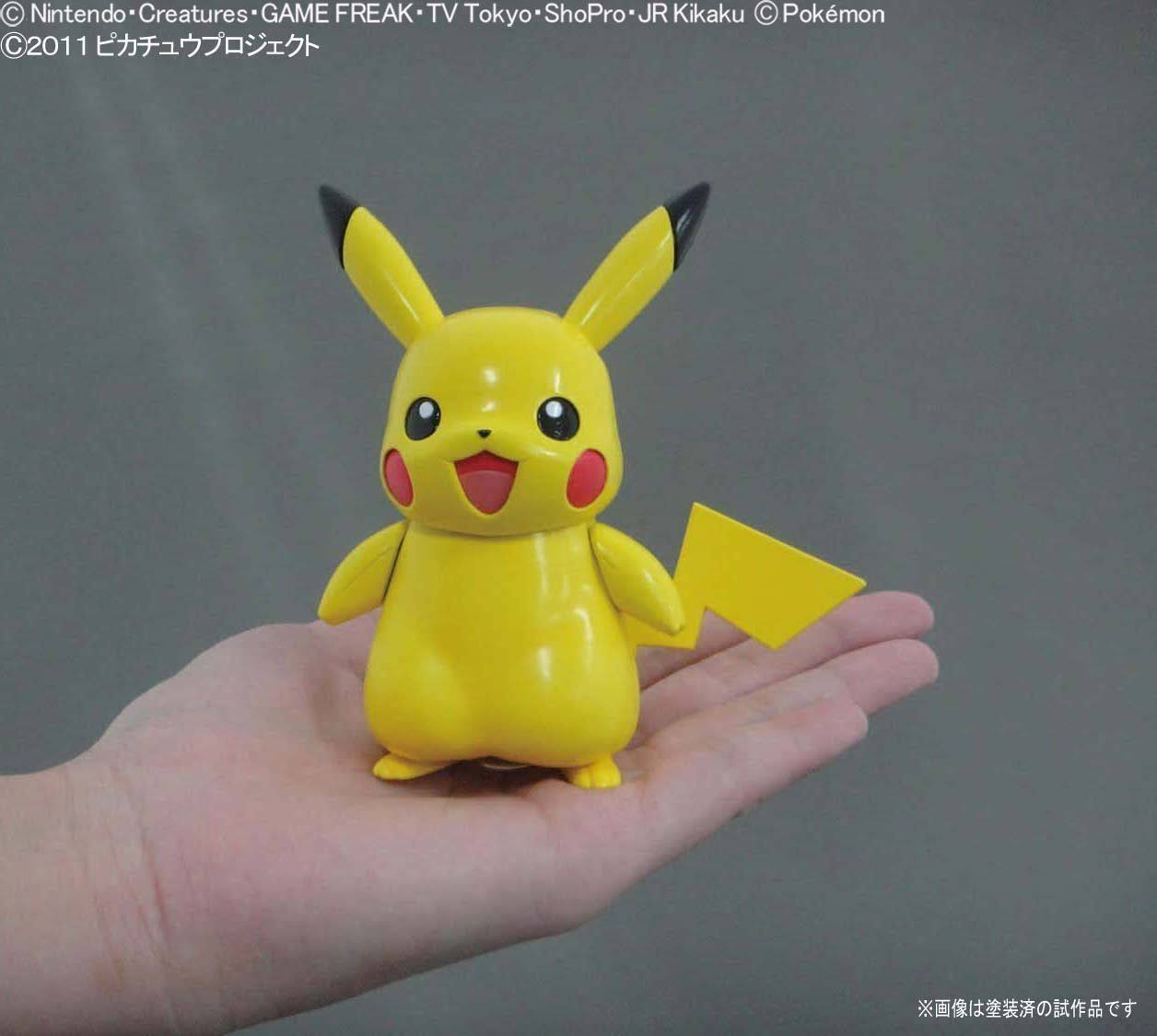 Bandai Pokemon Plamo 19 Select Series Collection Pikachu Figure Model