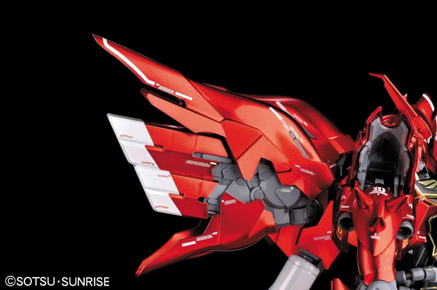 Bandai 1/100 mg MSN-06S Sinanju Ver. KA Titanium Finish