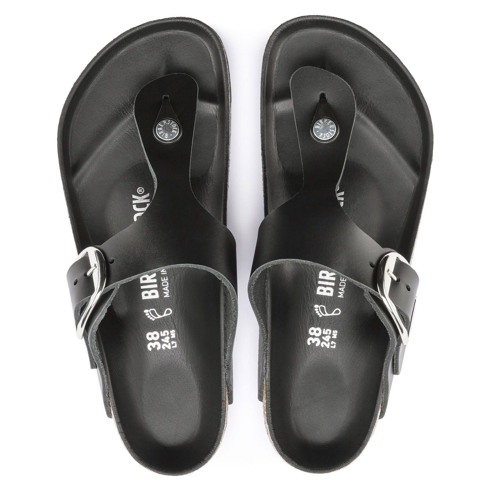 Birkenstock Women's Gizeh Big Buckle White Leather