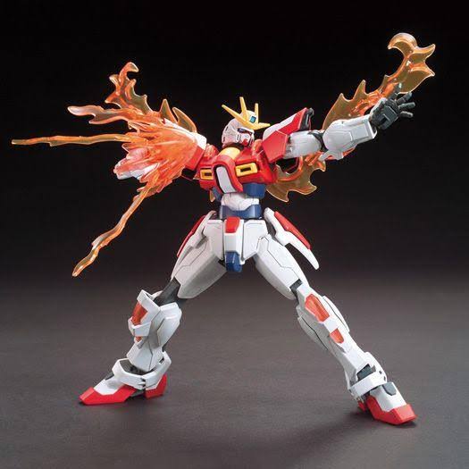 Bandai HG Build Fighters 018 Build Burning Gundam 1/144 Scale Kit - Plaza Japan