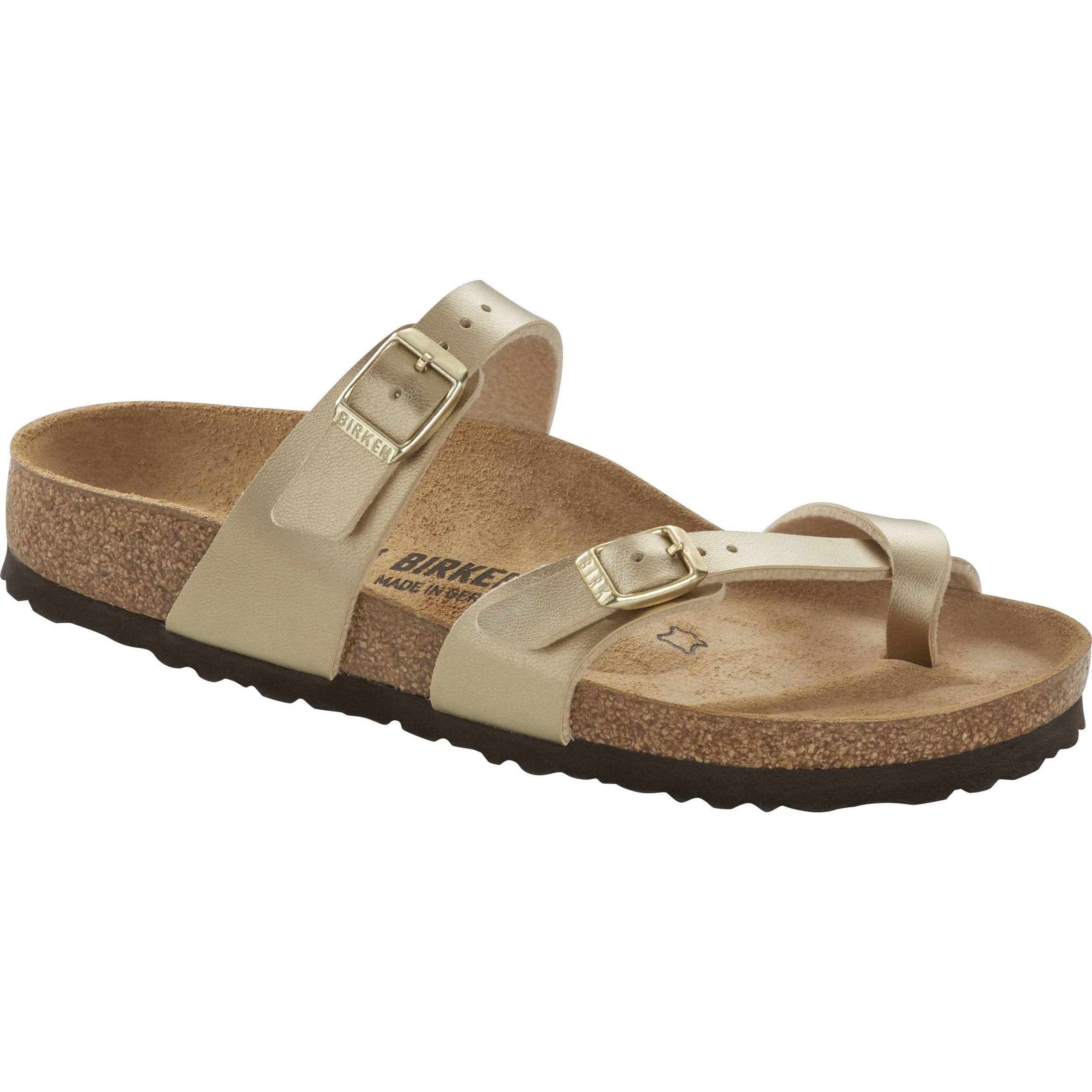 Birkenstock Women's Mayari (36 Gold Birko Flor)