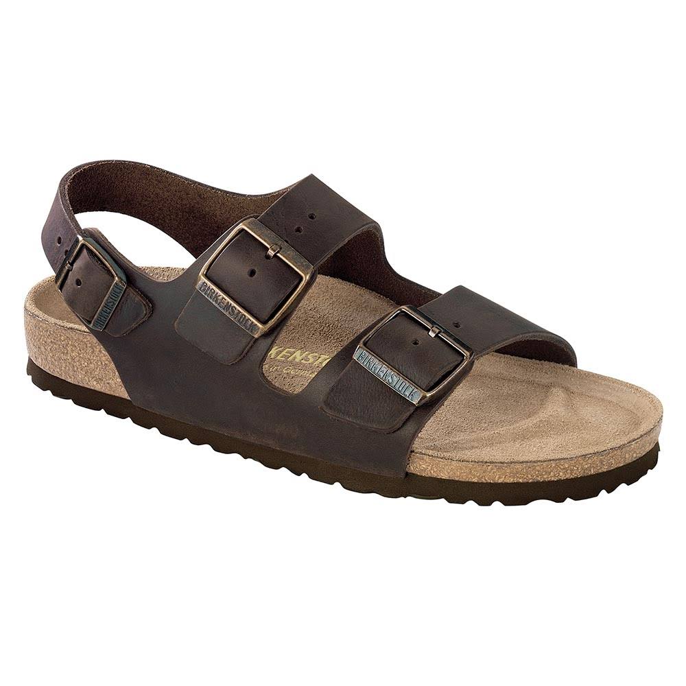 Birkenstock Milano (43 Habana Oiled Leather)