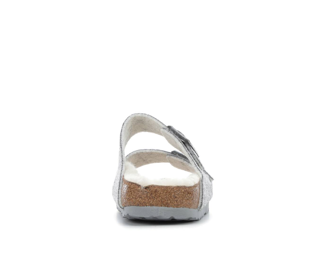 Birkenstock Women's Arizona Wool Happy Lamb Narrow Sandals