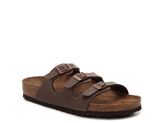 Birkenstock Women's Florida Soft Footbed Sandals, Size: 8.0, Brown