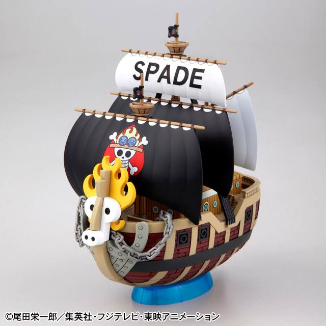 One Piece Spade Pirates Ship Grand Ship Collection Model Kit