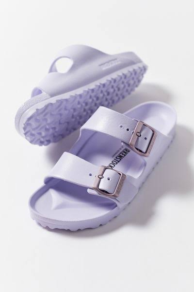Birkenstock Arizona Eva Sandal in Purple, Women's at Urban Outfitters