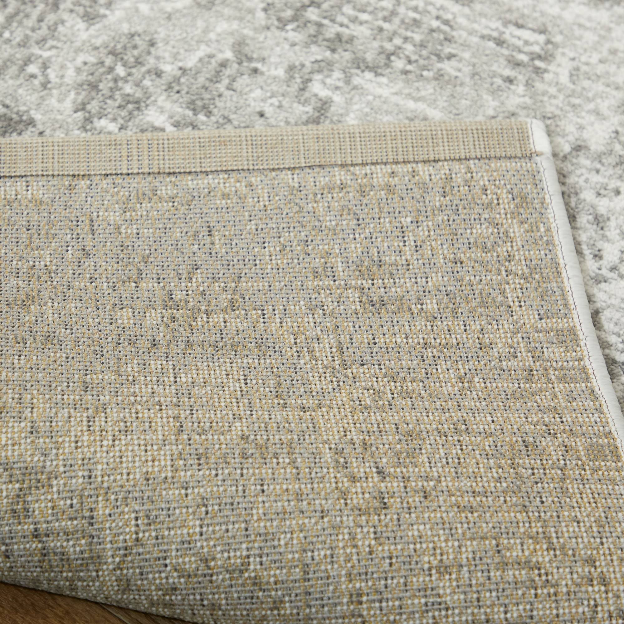 Baird Distressed Oriental Area Rug - 2& x 7& Runner - Black