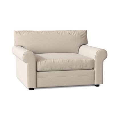 Newton 49x22 Wide Armchair Birch Lane Body Fabric: Bihar Natural