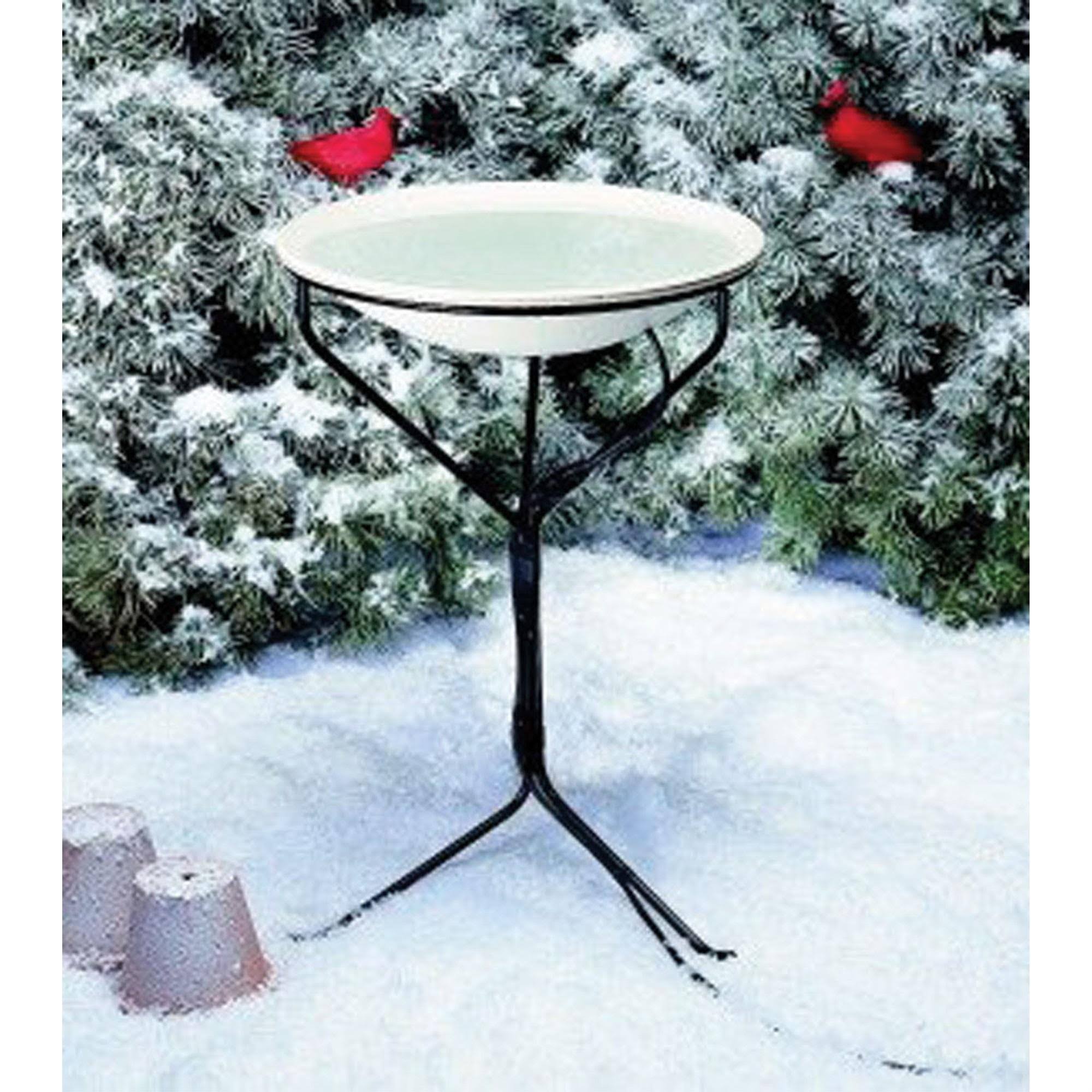 Allied Precision 20x22 Heated Bird Bath with Stand