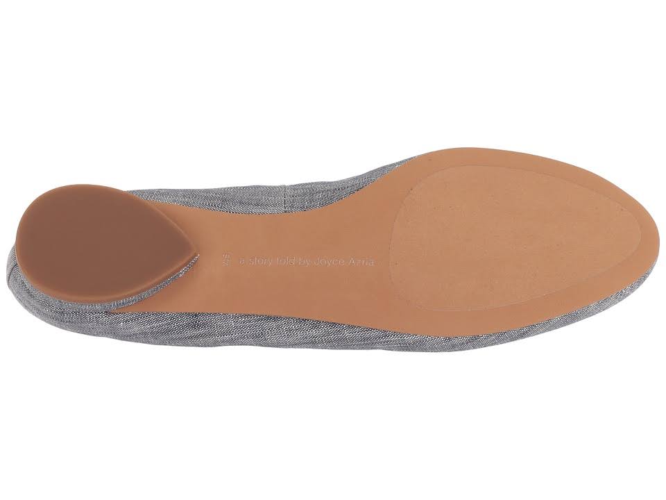 avec Les Filles Womens Myrina Denim Slip on Ballet Flats