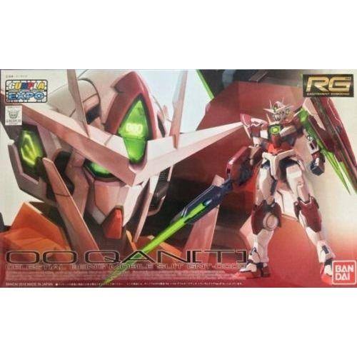 Gundam RG 1/144 00 QAN[T] (Trans-Am Clear Ver.) Model Kit