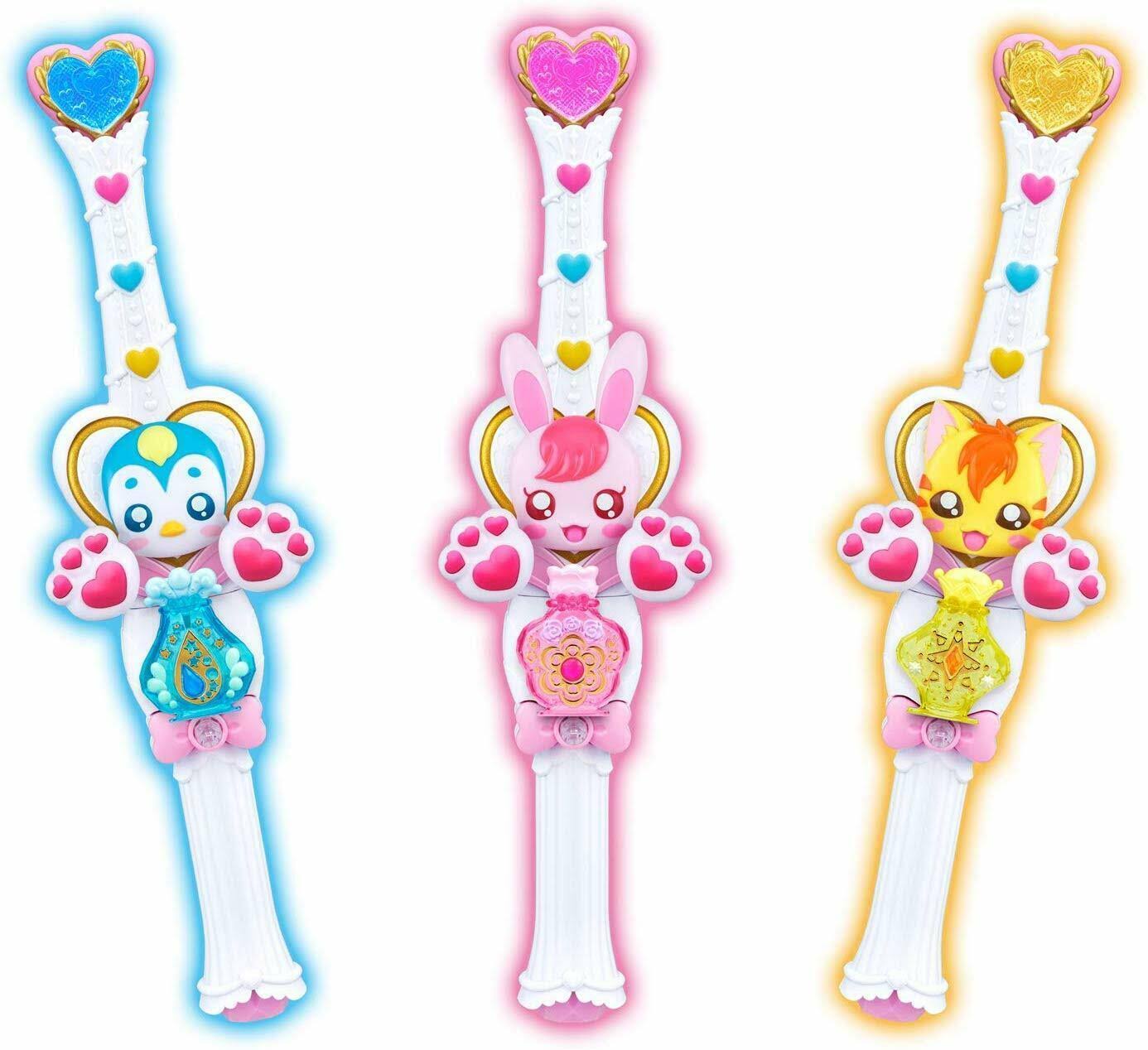 Bandai Healin& Good Precure Cure Touch Makeover Healing Gift DX Stick