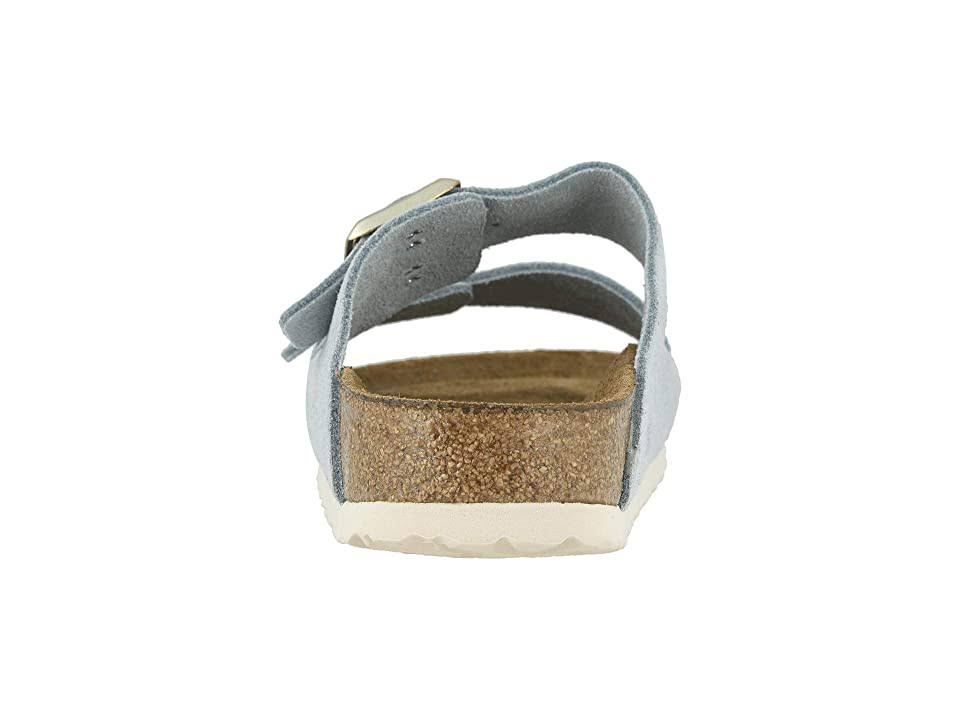 Birkenstock Arizona Nubuck Soft Footbed - Womens Euro 42 US 11 - 11.5 Blue Sandal N