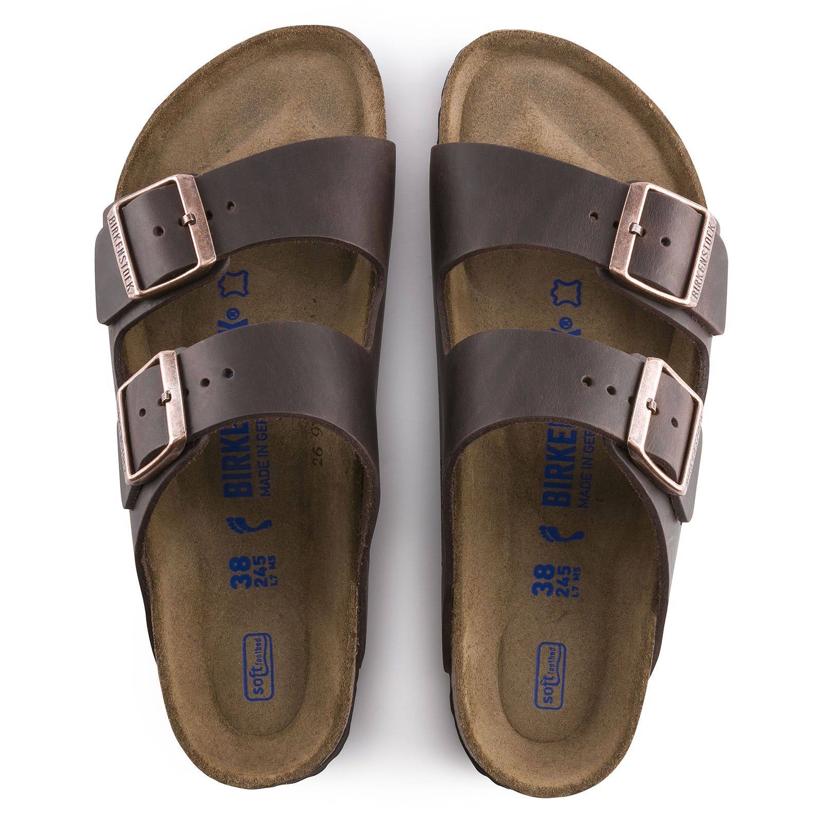 Birkenstock Arizona Soft Footbed - 42 US Women 11 - 11.5, Men 9 - 9.5 Brown Sandal Medium