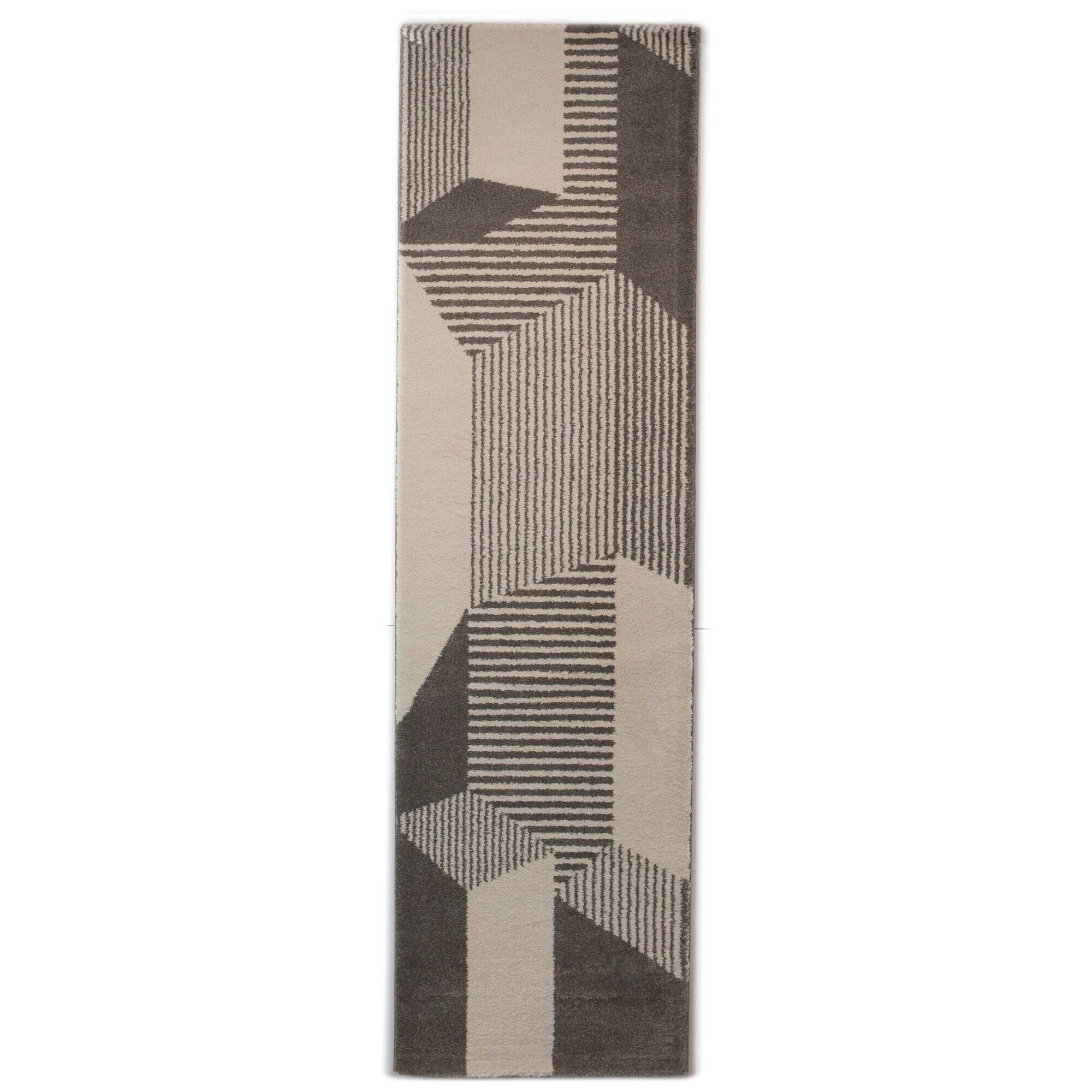 Carson Carrington Taxerud Abstract Indoor Area Rug - 7&10x22 x 10& - Grey